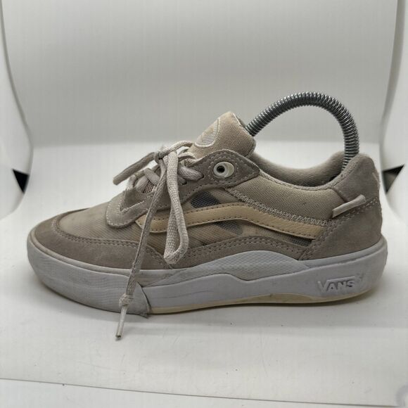 Vans Wayvee PopCush Skateboard Shoes Sand WaffleCup Mens Size 5 - Picture 13 of 15